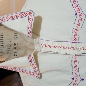 VINTAGE WESTERN COWBOY/GIRL BUTTON DOWN SHIRT SZ 36